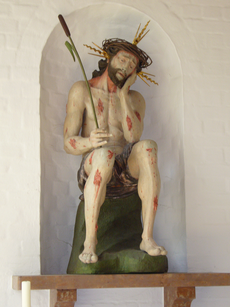 Der leidende Jesus unserer Seite von Br. Isidor zur Verfügung gestellt im Kloster der Passionisten